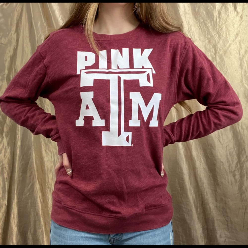 Pink A&M Crewneck Sweatshirt